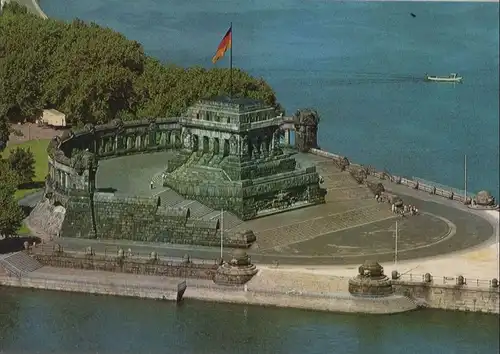 Koblenz - Deutsches Eck - ca. 1980