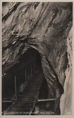 Obermaiselstein - Sturmannshöhle, Steg beim See - ca. 1955