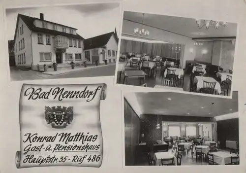 Bad Nenndorf - Pensionshaus Konrad Matthias - 1968