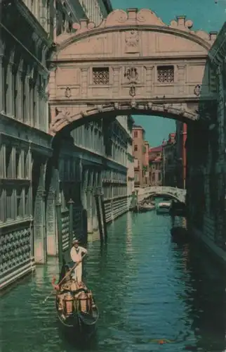 Italien - Italien - Venedig - Pont dei Sospiri - 1960