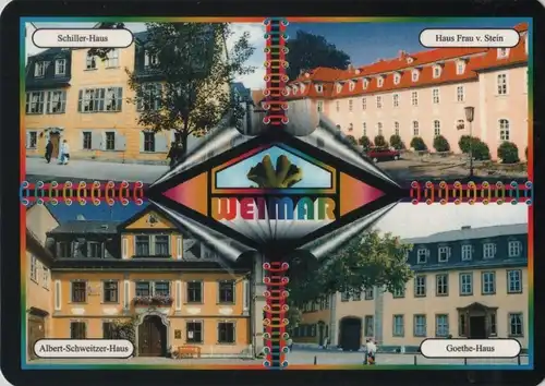 Weimar - u.a. Goethe-Haus - ca. 1995