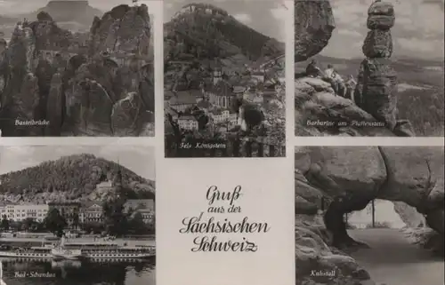 Sächsische Schweiz - u.a. Bad Schandau - 1958