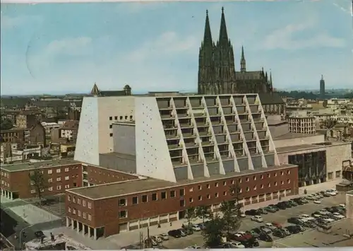 Köln - Opernhaus und Dom - 1963