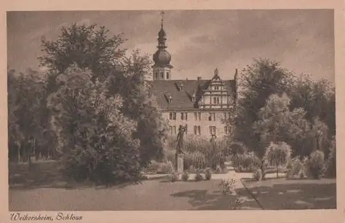 Weikersheim - Schloss - ca. 1935