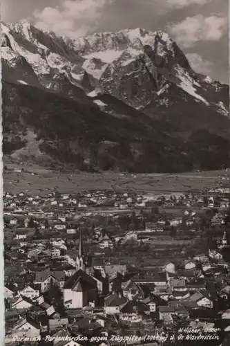 Garmisch-Partenkirchen - gegen Zugspitze - 1960