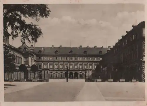 Weimar - Schloß vor dem Umbau - 1954