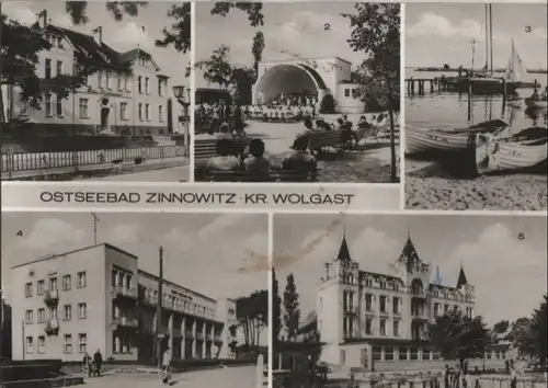 Zinnowitz - u.a. Konzertpavillon - 1977