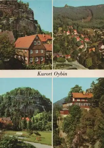 Kurort Oybin - u.a. Teilansicht - 1979
