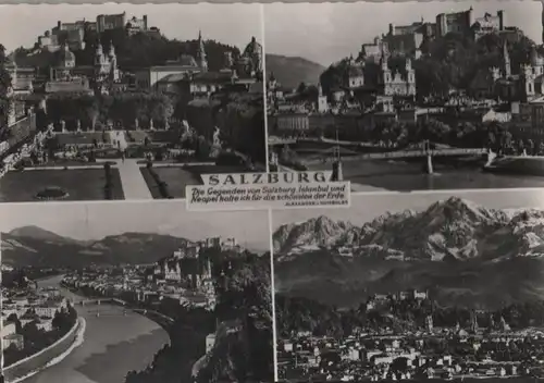 Österreich - Österreich - Salzburg - mit 4 Bildern - 1963