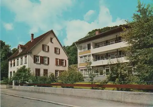 Bad Ditzenbach - Haus Hiltenburg und St. Raphael - ca. 1990