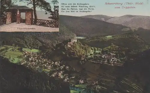 Schwarzburg - vom Trippstein - ca. 1940