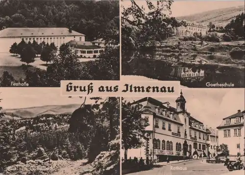 Ilmenau - u.a. Goetheschule - 1962