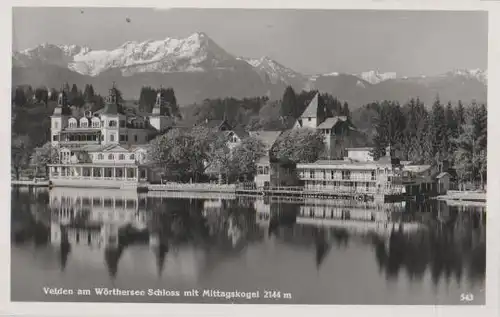 Österreich - Österreich - Velden Wörthersee - Schloss - 1934