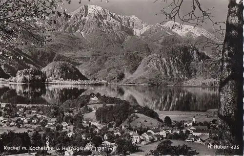 Kochel am See - mit Herzogstand - 1961