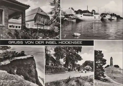 Hiddensee - u.a. Im Hafen - 1984