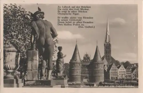 Lübeck - Merkur auf Puppenbrücke - 1950