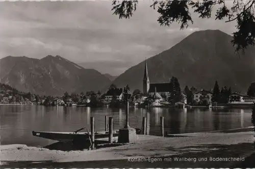 Rottach-Egern - mit Wallberg und Bodenschneid - 1960