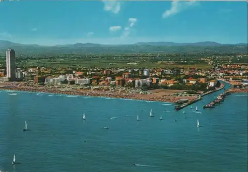 Italien - Italien - Cesenatico - Panorama aereo - ca. 1980