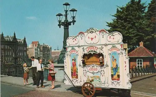 Niederlande - Niederlande - Amsterdam - Drehorgel - ca. 1965