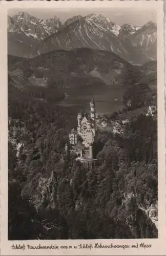 Schwangau Neuschwanstein - und Schloß Hohenschwangau - 1953