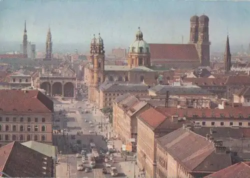 München - Ludwigstr. und Zentrum - ca. 1955