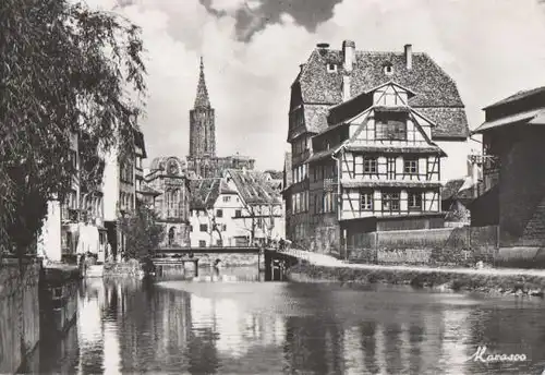Frankreich - Frankreich - Strasbourg - La Petite France - ca. 1955
