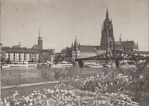 Frankfurt am Main - Eiserner Steg und Dom