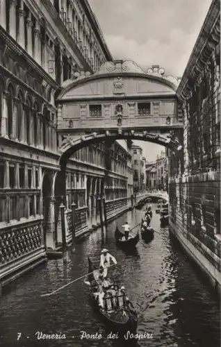 Italien - Italien - Venedig - Ponte dei Sospiri - 1958