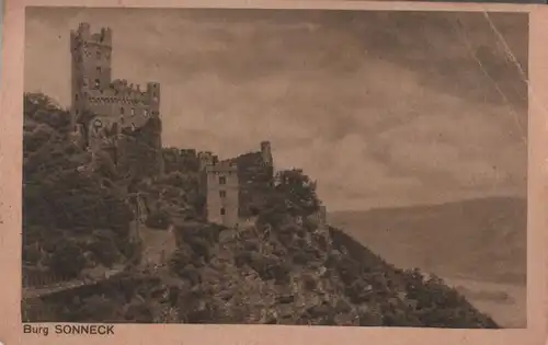 Niederheimbach, Burg Sonneck - 1921
