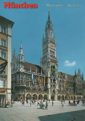 München - Marienplatz - Rathaus - ca. 1995