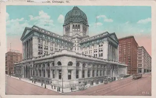 USA - USA, Illinois - Chicago - Post Office - 1925