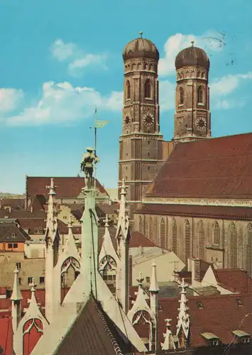 München - Blick vom Rathaus - 1971