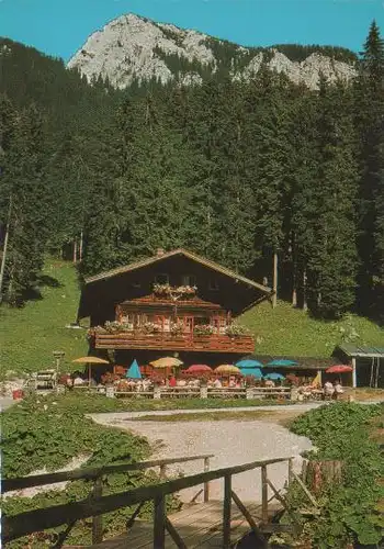 Schwangau - Berggaststätte Schweizer Haus, Bleckenau mit Straußberg - ca. 1980