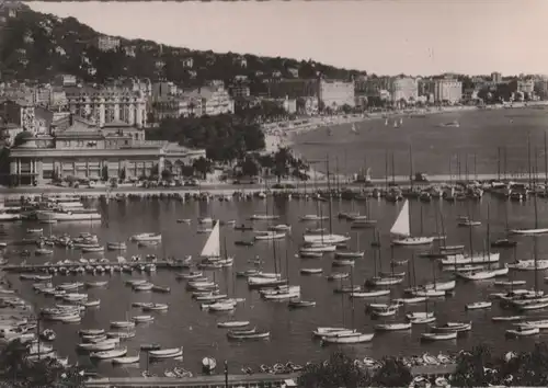 Frankreich - Frankreich - Cannes - Le Port et la Croisette - ca. 1960