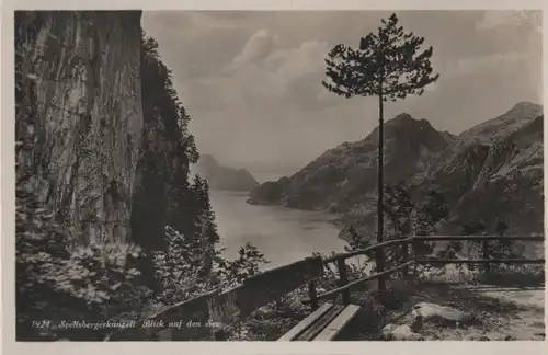 Schweiz - Schweiz - Seelisberg - seelisbergerkänzeli - Blick auf den See - ca. 1955