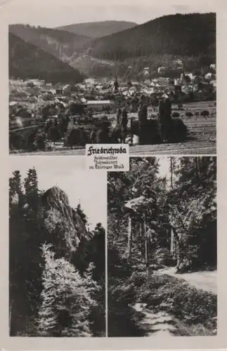 Friedrichroda - 3 Teilbilder - 1955