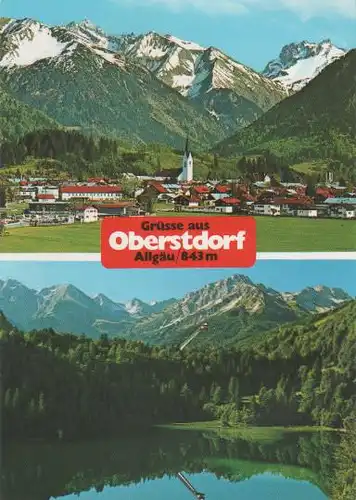 Oberstdorf und Freibergsee - 1996