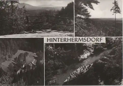 Sebnitz-Hinterhermsdorf - u.a. Niedermühle - 1976