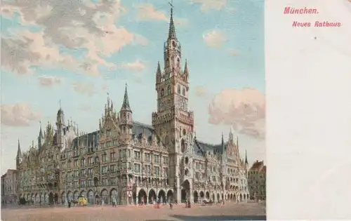 München - Neues Rathaus - ca. 1910