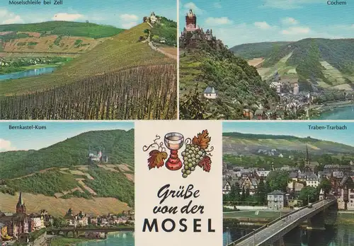 Mosel - u.a. Moselschleife - ca. 1980