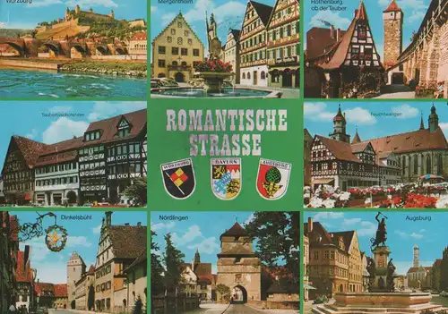 Romantische Straße - u.a. Feuchtwangen - ca. 1980