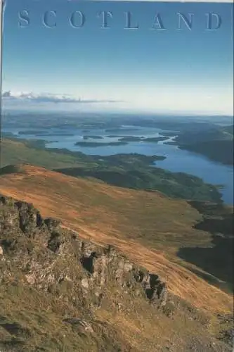 Großbritannien - Loch Lomond - Großbritannien - von oben