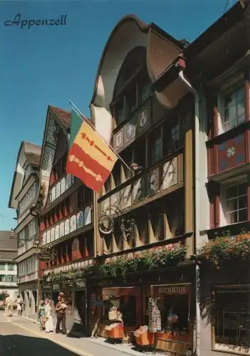 Schweiz - Schweiz - Appenzell - Hauptgasse - 1981