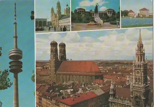München u.a. Odeonsplatz und Bavaria - ca. 1985