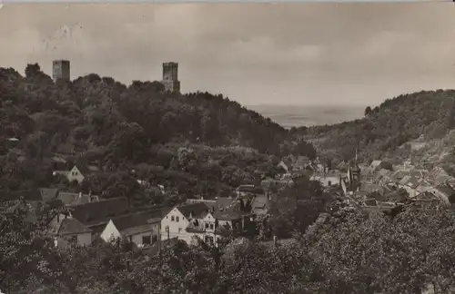 Eckartsberga - Blick auf den Ort - 1959