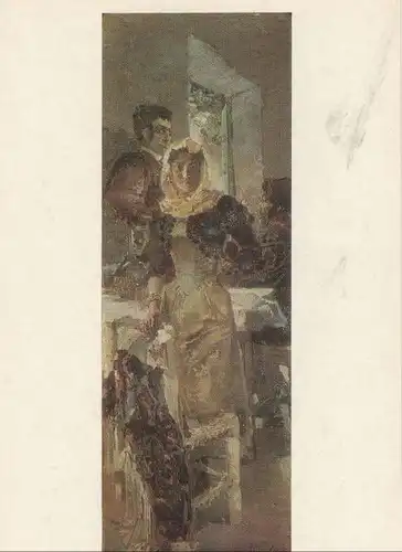 Guinea - Gemälde - Frau und Mann