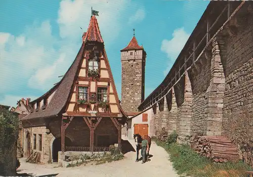 Rothenburg ob der Tauber - Schmiede - ca. 1980