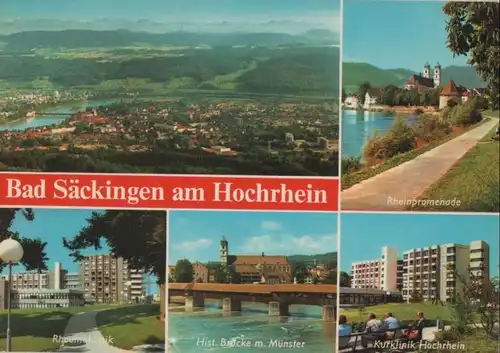 Bad Säckingen - u.a. Rheumaklinik - ca. 1980