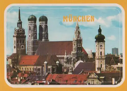 Die Türme der Stadt München - ca. 1975