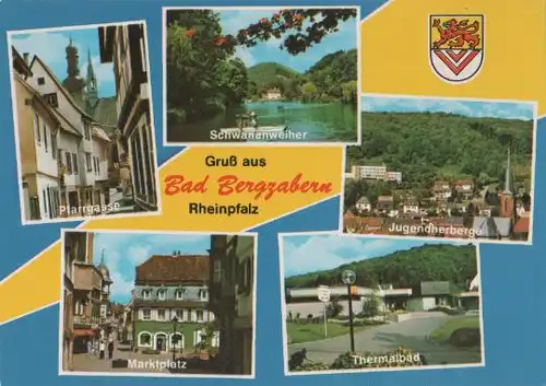 Bad Bergzabern u.a. Marktplatz - ca. 1985